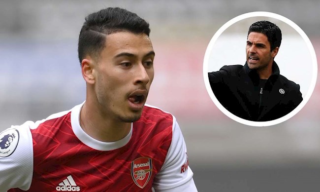 Arteta nêu cách vào đội chính Arsenal cho Gabriel Martinelli hình ảnh