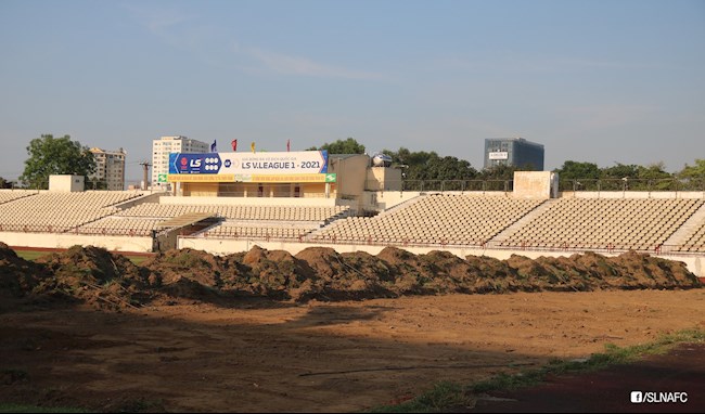 Sân Vinh được cải tạo