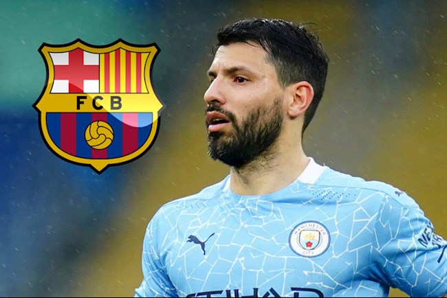 Chốt thời điểm Sergio Aguero ký hợp đồng với Barca