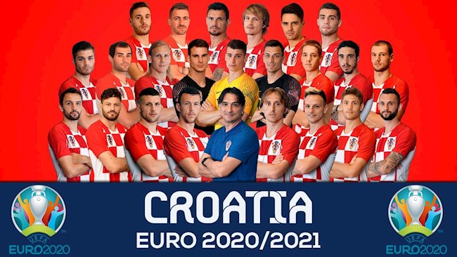 đội hình anh croatia-Danh sách chính thức của đội tuyển Croatia tham dự VCK Euro 2020 