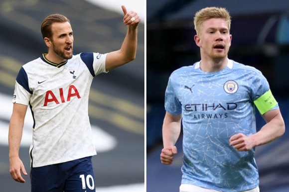 Harry Kane muốn chơi bên cạnh Kevin De Bruyne