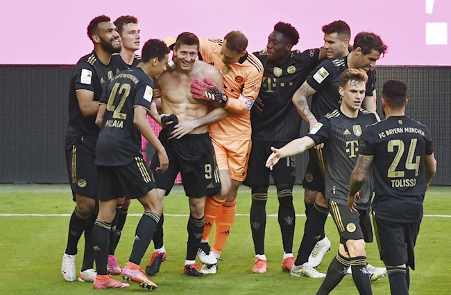 Hàng công Bayern chơi ấn tượng ở mùa giải năm nay