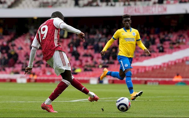 Nicolas Pepe lập một cú đúp