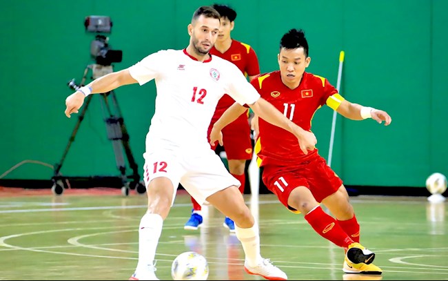 Kết quả Futsal Việt Nam vs Lebanon: Lần thứ 2 cho ĐT Futsal Việt Nam viet nam vs li bang