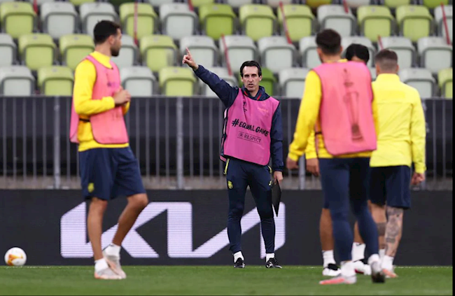 Các cầu thủ của Villarreal cũng tỏ ra tự tin