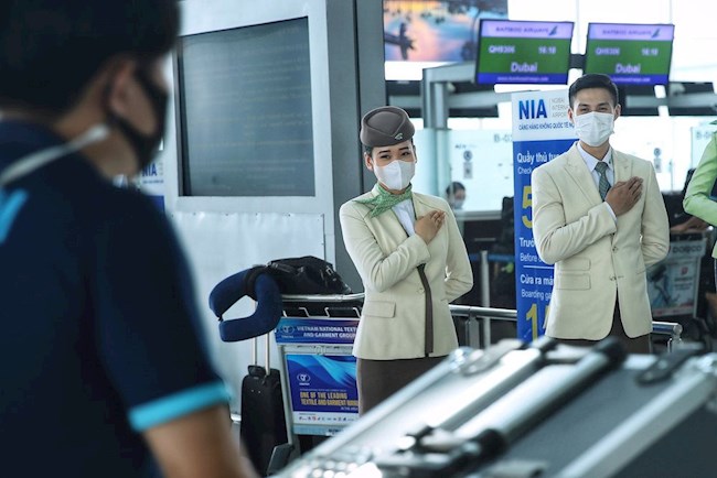 Bamboo Airways bay thẳng đưa đội tuyển Việt Nam sang UAE hình ảnh Bamboo Airways bay thẳng đưa đội tuyển Việt Nam sang UAE hình ảnh