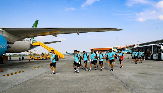 Bamboo Airways bay thẳng đưa đội tuyển Việt Nam sang UAE hình ảnh Bamboo Airways bay thẳng đưa đội tuyển Việt Nam sang UAE hình ảnh