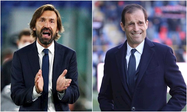 Allegri chuẩn bị thay thế Pirlo dẫn dắt Juvrntus Allegri chuẩn bị thay thế Pirlo dẫn dắt Juvrntus