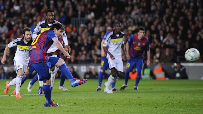 Chelsea vs Barca 2012