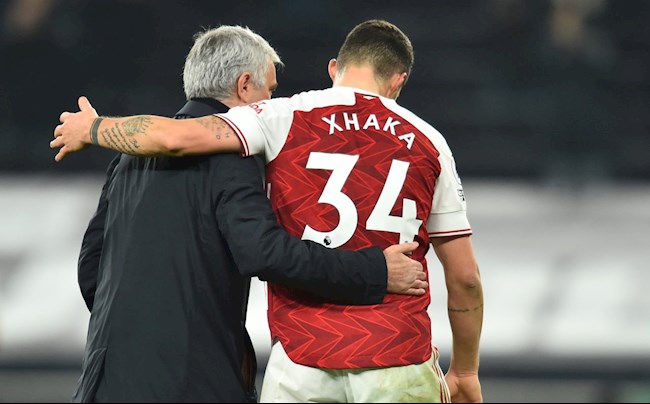 Mourinho muốn đưa Xhaka về Roma nhưng bị Arsenal gây khó dễ