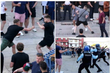 CĐV Man City và Chelsea choảng nhau trên đất Bồ Đào Nha