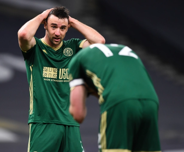 Sheffield nhận trận thua thứ 27 ở NHA mùa này