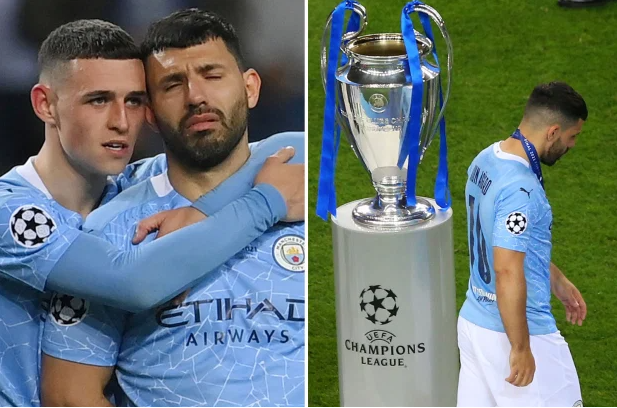 Video Sergio Aguero khóc hết nước mắt sau trận thua Chelsea