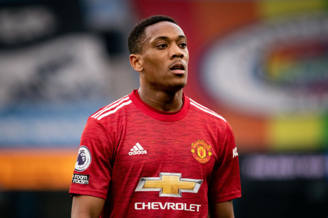 Anthony Martial trở lại tập luyện