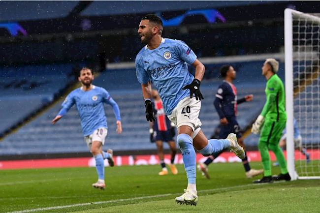 Vẫn là Mahrez tung ra đòn kết liễu PSG