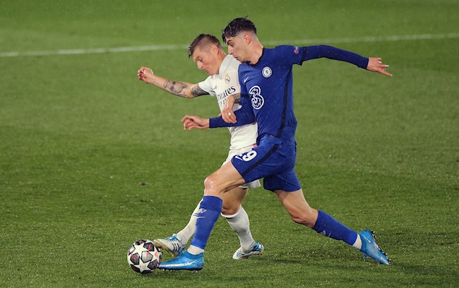 Kai Havertz khiến Toni Kroos mất ngủ với pha se chỉ luồn kim