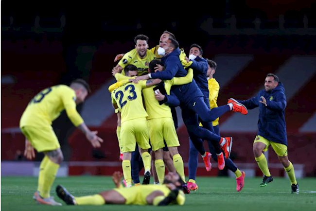 Villarreal vượt qua Arsenal để gặp MU trong trận chung kết Europa League mùa này