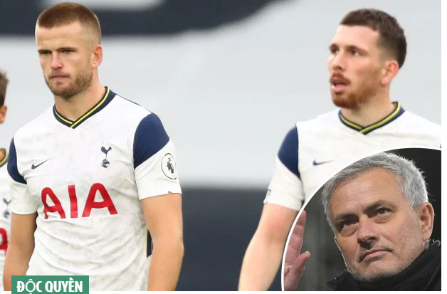 Jose Mourinho “không có cửa” mang Eric Dier và Hojbjerg tới Roma