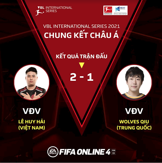 Kết quả trận tranh ngôi Á quân