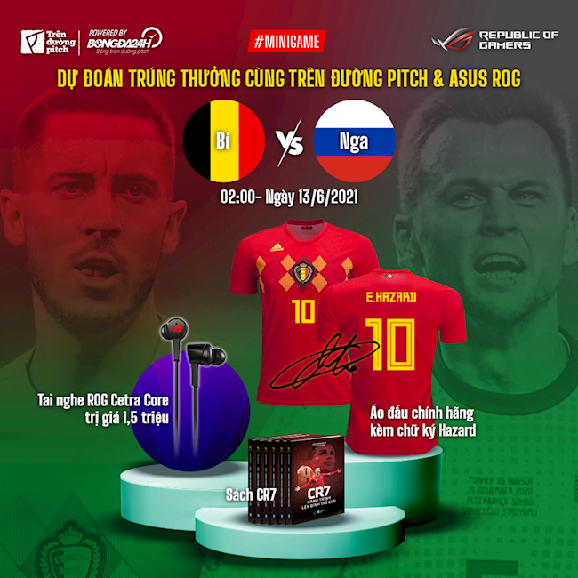 Dự đoán Bỉ vs Nga Dự đoán Bỉ vs Nga