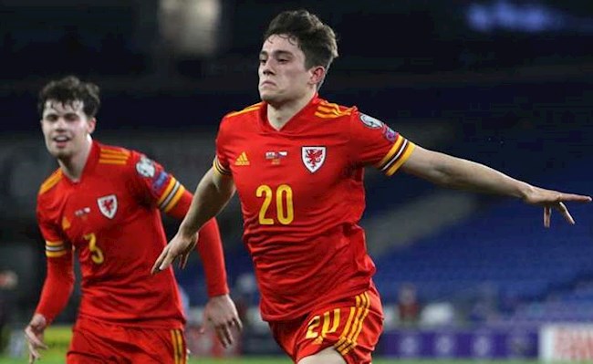 Daniel James khẳng định không sợ áp lực khi lên ĐT Xứ Wales