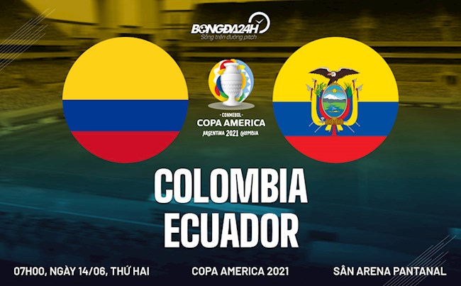 Trực tiếp Colombia vs Ecuador