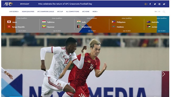 AFC nhận định về cục diện bảng G AFC nhận định về cục diện bảng G