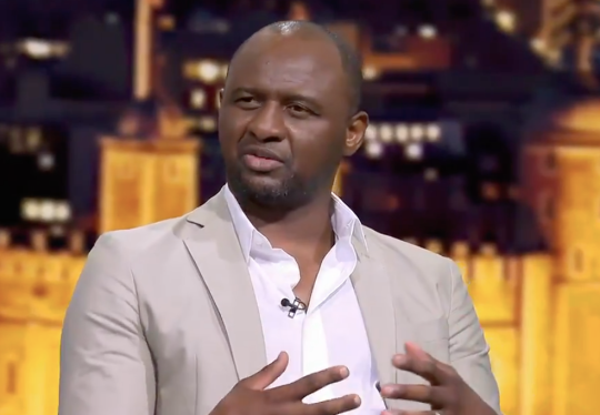 Patrick Vieira không đánh giá quá cao Italia