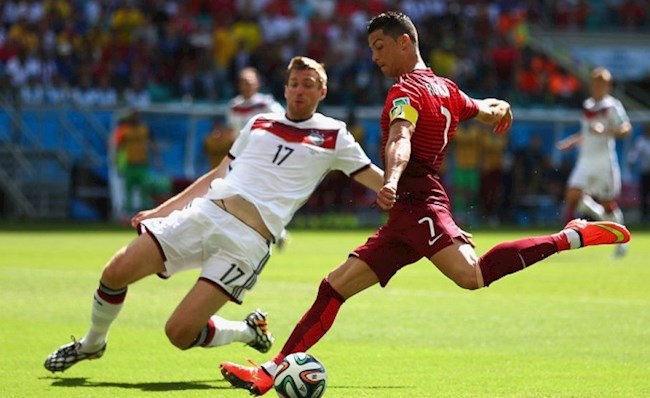 Cristiano Ronaldo chưa từng ghi bàn vào lưới ĐT Đức