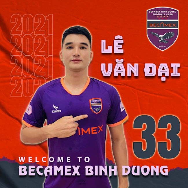 Lê Văn Đại chính thức gia nhập Becamex Bình Dương hình ảnh