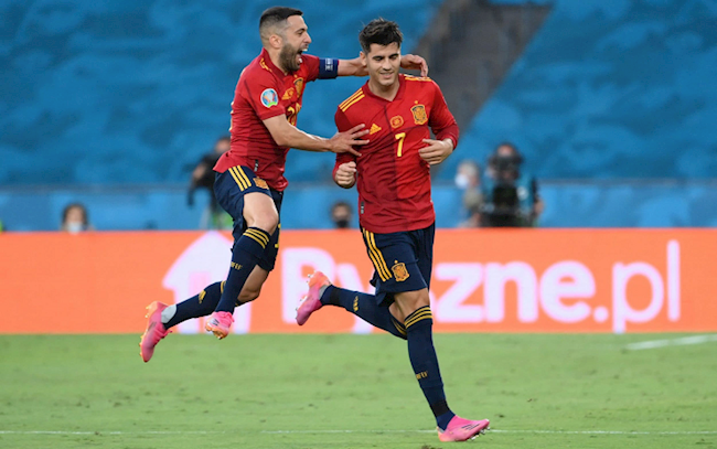 Morata mở tỷ sổ cho TN trước Ba Lan Morata mở tỷ sổ cho TN trước Ba Lan