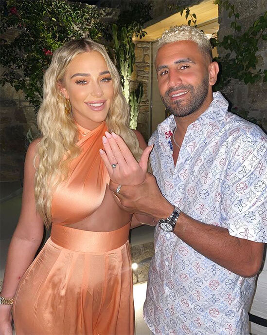 Mahrez cầu hôn bạn gái Mahrez cầu hôn bạn gái