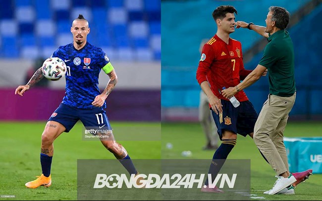 Link xem trực tiếp Euro 2020:Slovakia vs Tây Ban Nha VTV3