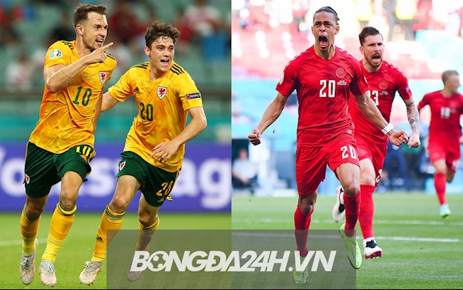 Link xem trực tiếp Euro 2020: Wales vs Đan Mạch VTV6 hôm nay trực tiếp bóng đá euro đan mạch