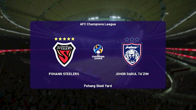 Pohang vs Johor Darul