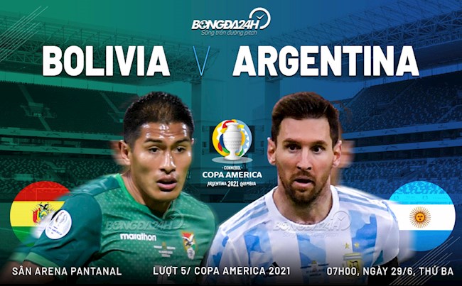 Trực tiếp Bolivia vs Argentina