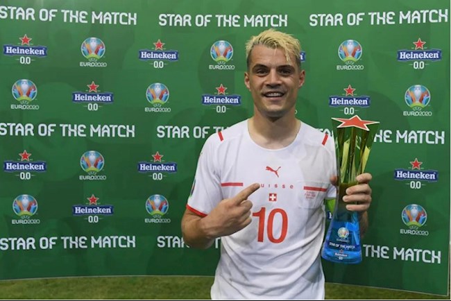 Xhaka xuất sắc nhất trận Pháp vs Thụy Sỹ Xhaka xuất sắc nhất trận Pháp vs Thụy Sỹ