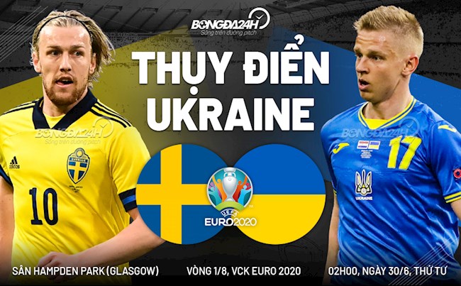 Hạ gục Thụy Điển sau cuộc chiến 120 phút, Ukraine xuất sắc vào tứ kết Euro 2020