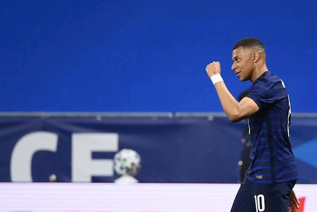 Mbappe mở tỷ số của trận đấu