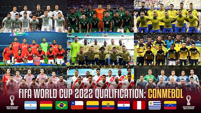 VL World Cup 2022 Nam Mỹ