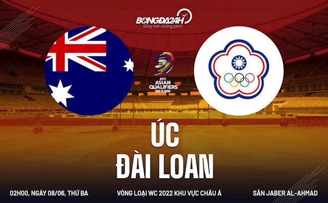 Australia vs Đài Loan Australia vs Đài Loan
