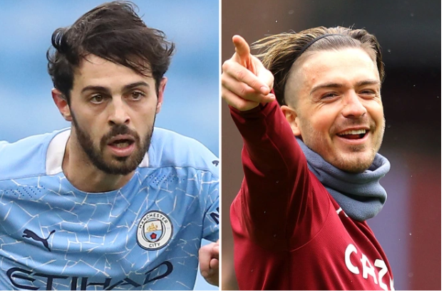 Man City tính bán Bernardo Silva mua Jack Grealish