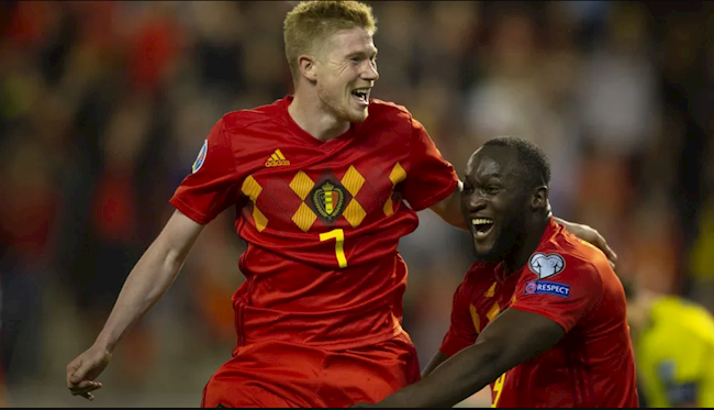 HLV ĐT Bỉ khen ngợi Lukaku và De Bruyne