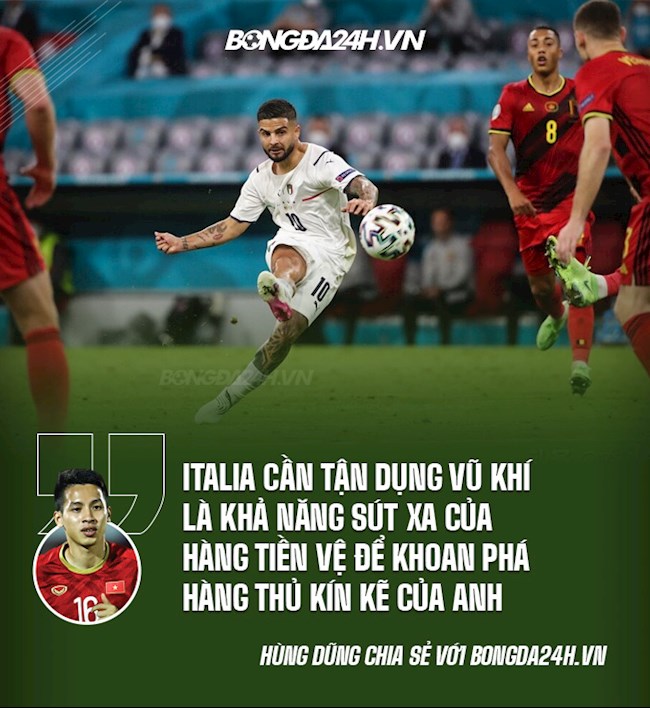 Hùng Dũng nhận định trận Italia vs Anh