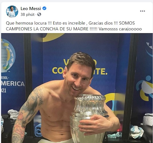 Messi lên tiếng sau trận chung kết hình ảnh Messi lên tiếng sau trận chung kết hình ảnh