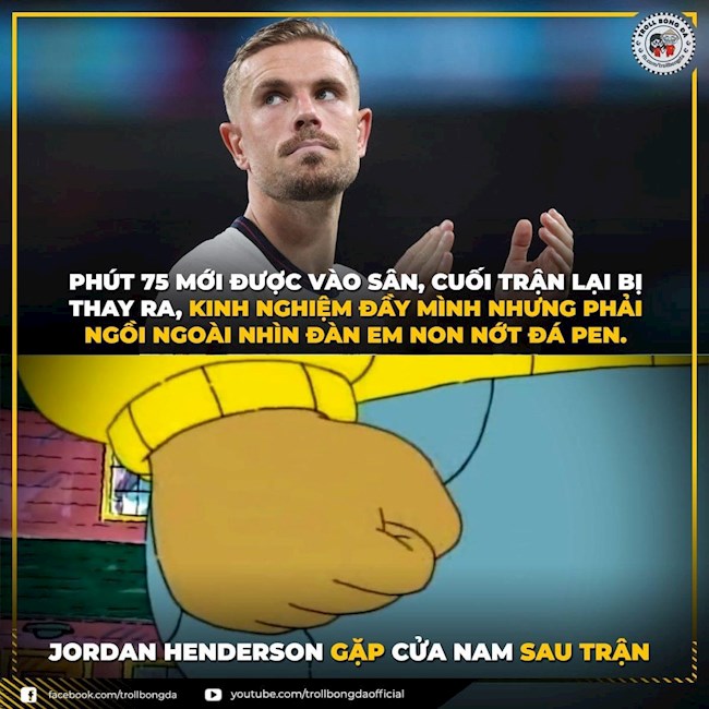 Henderson - một trong những thủ lĩnh của tuyển Anh lại bị rút ra Henderson - một trong những thủ lĩnh của tuyển Anh lại bị rút ra