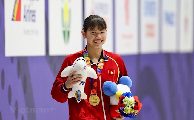 Tiểu sử vận động viên Nguyễn Thị Ánh Viên bộ môn bơi lội hình ảnh