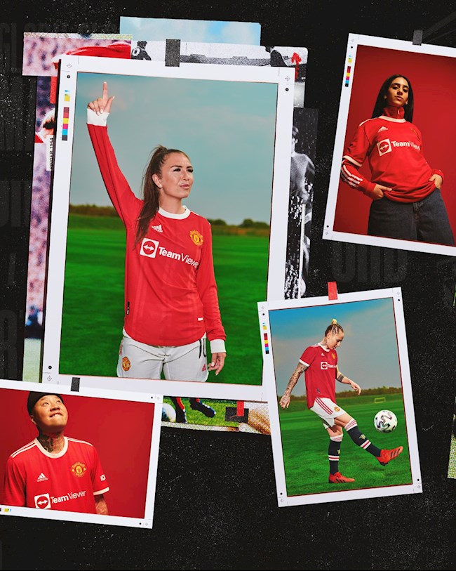 Áo đấu nữ Manchester United mùa giải 2021/2022