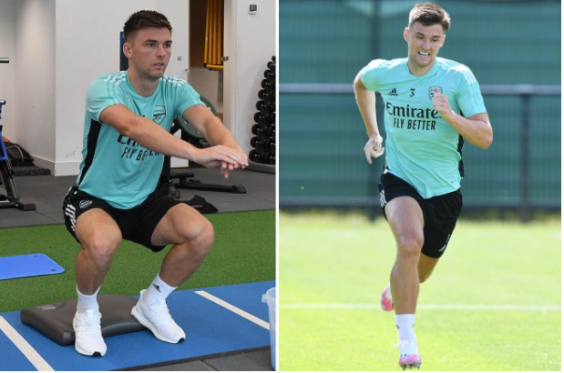 Kieran Tierney cắt ngắn kỳ nghỉ, trở lại tập trung sớm cùng Arsenal