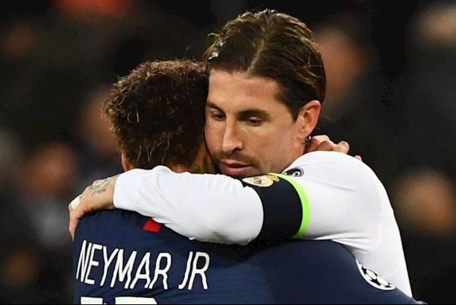 Ramos và Neymar bây giờ là đồng đội ở PSG